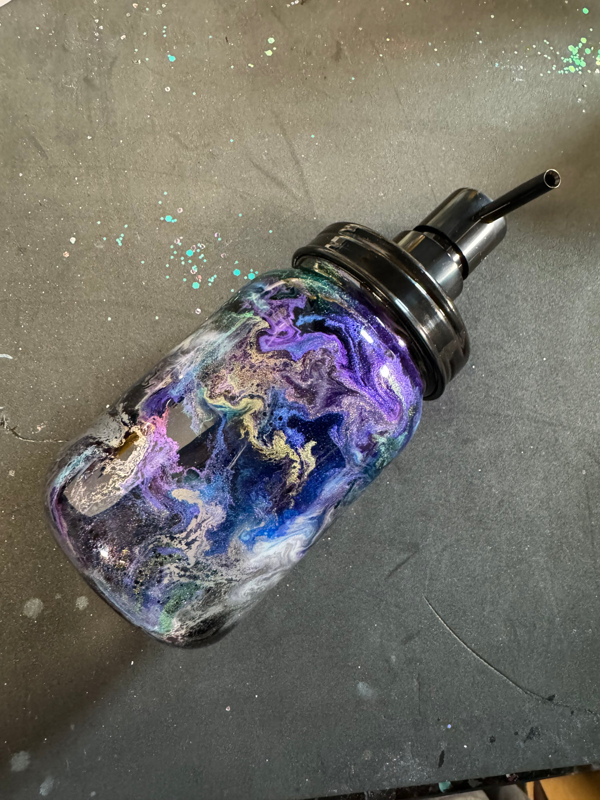 20 Mason jar soap dispenser