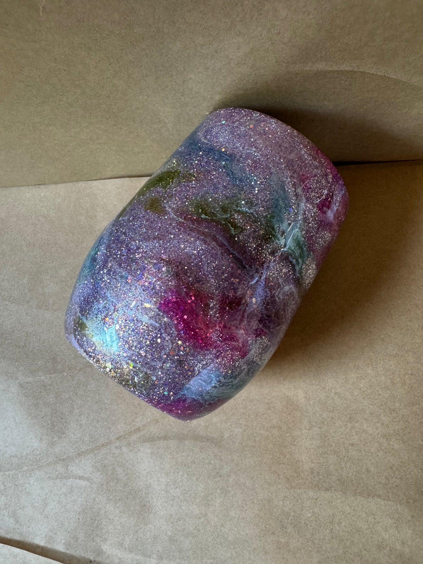 Amethyst Galaxy Stemless Wine Tumbler – 12oz