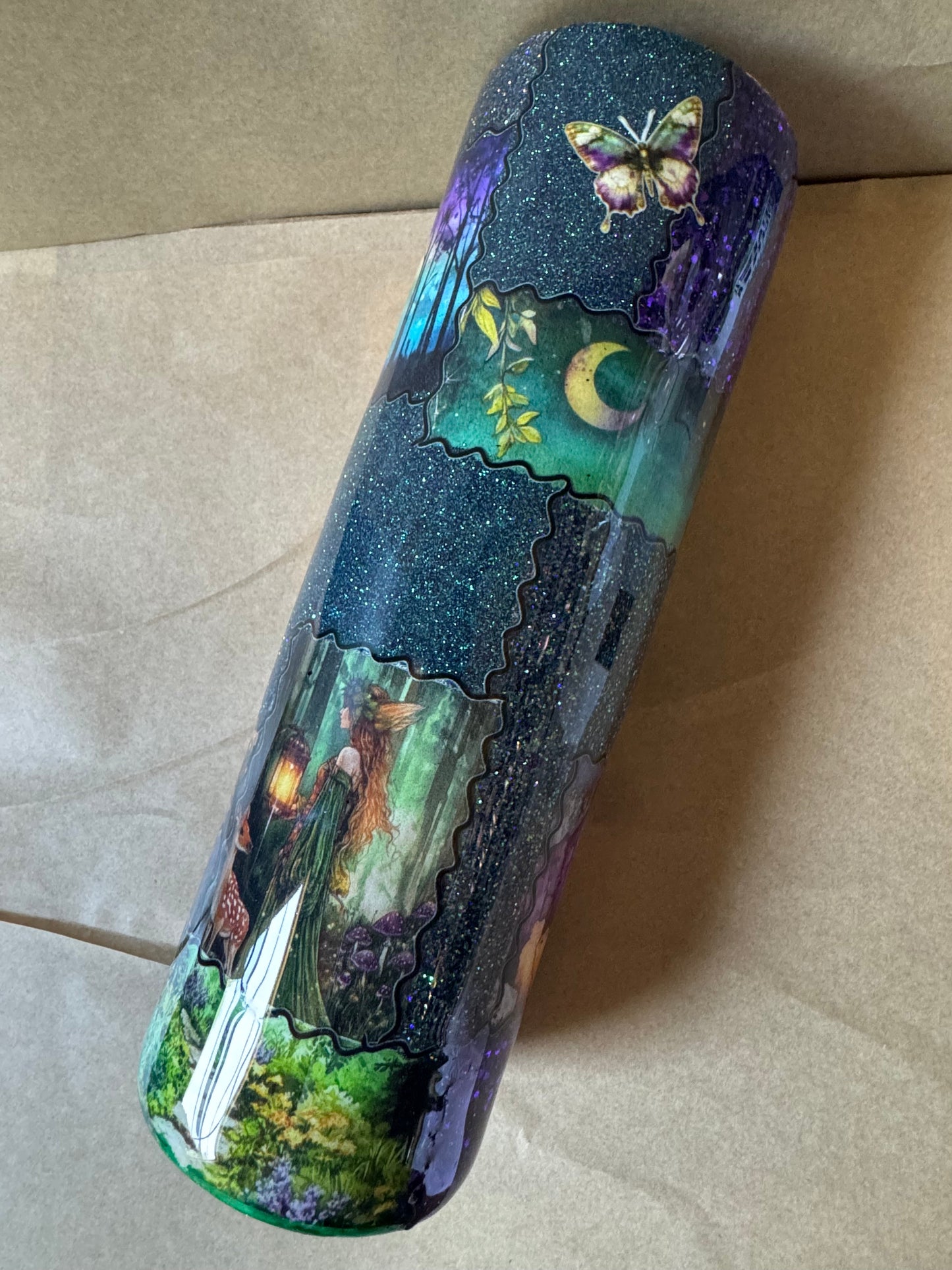 Those Who Believe in Magic Enchanted Forest Skinny Tumbler – 30oz