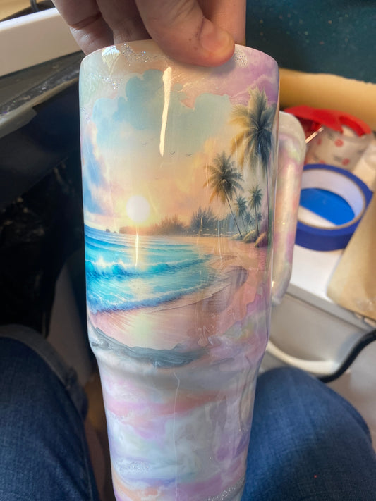Salty 30oz Handled Tumbler
