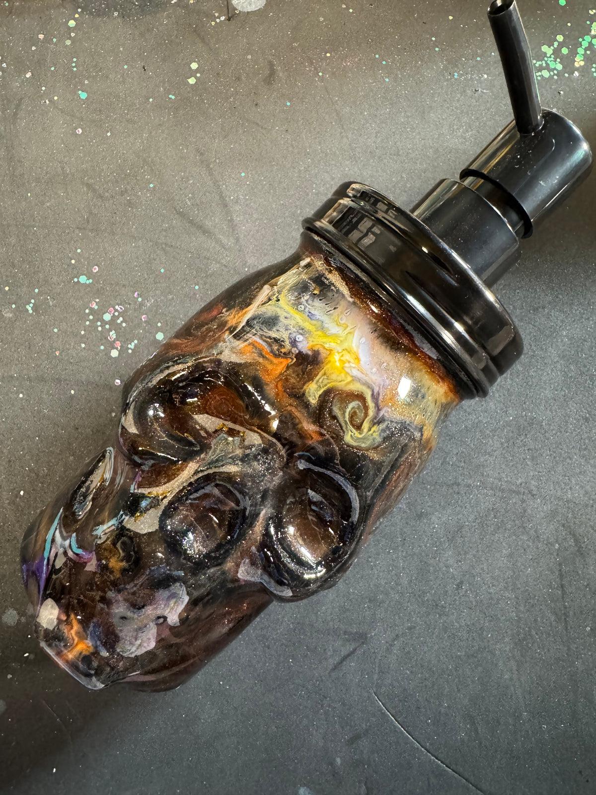 10 skull soap dispenser