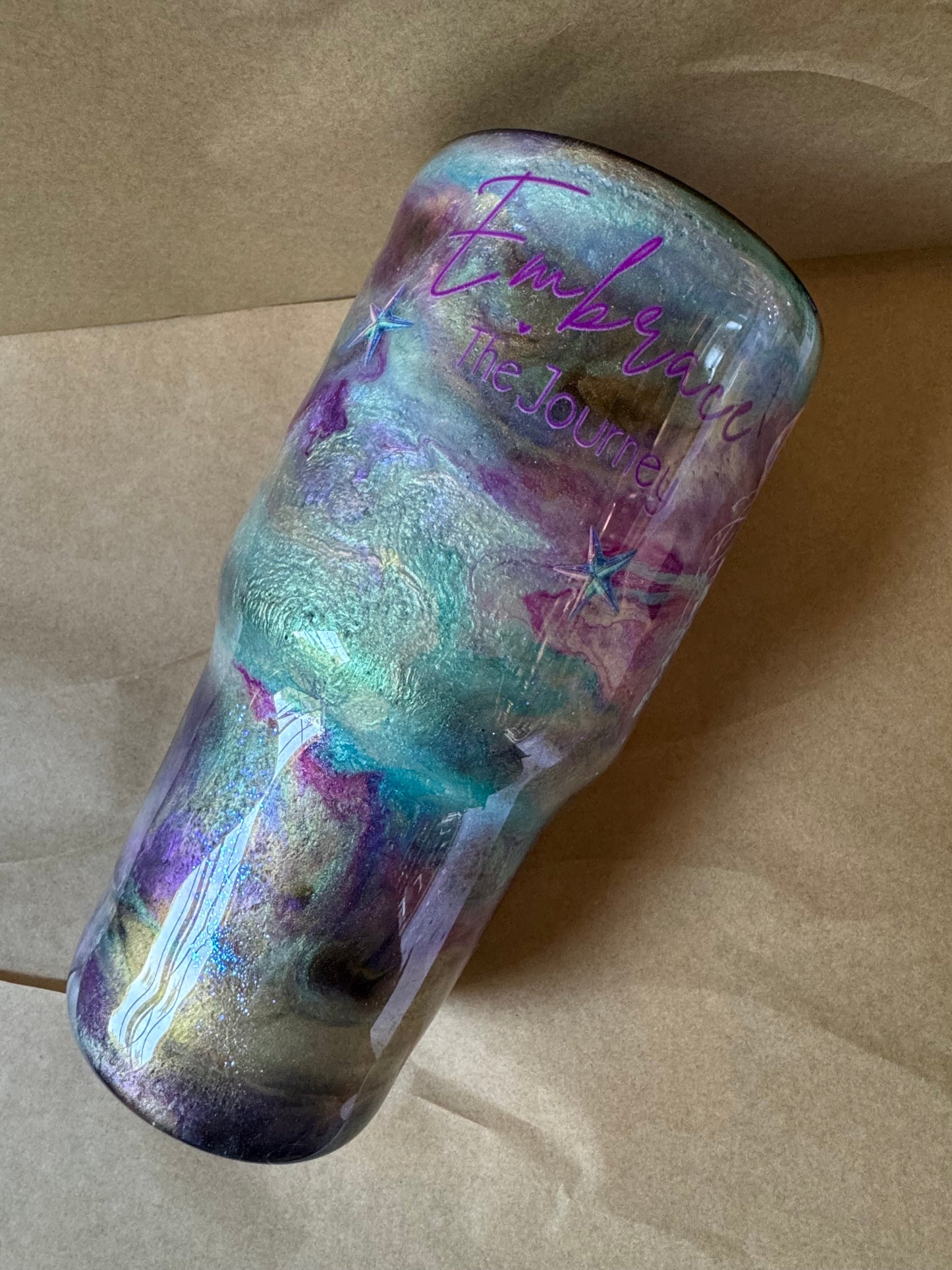 Jellyfish Drift Tumbler – 30oz