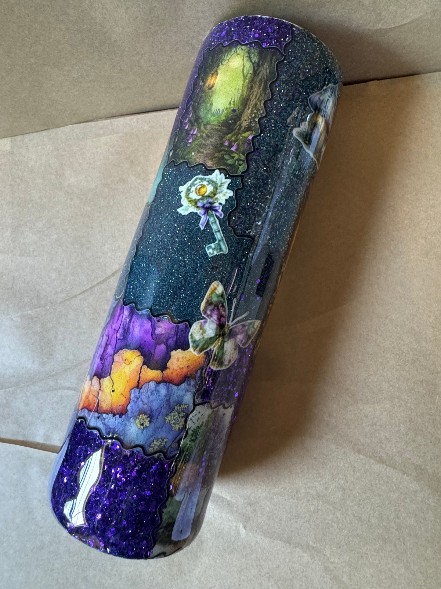 Those Who Believe in Magic Enchanted Forest Skinny Tumbler – 30oz